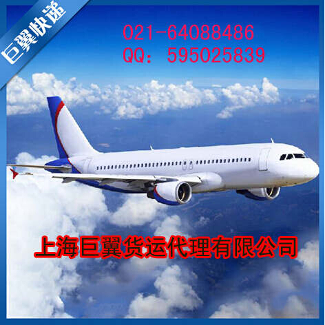 天空飄來八個字，“上海巨翼國際快遞”空運物流出口服務！